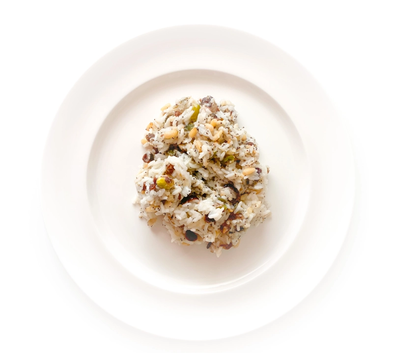 Arroz con frutos secos