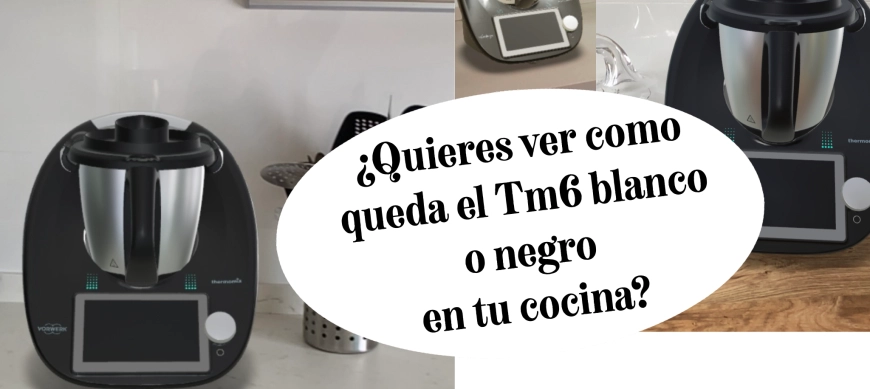 NUEVO DISEÑO THERMOMIX DE COLOR NEGRO, UNIDADES LIMITADAS