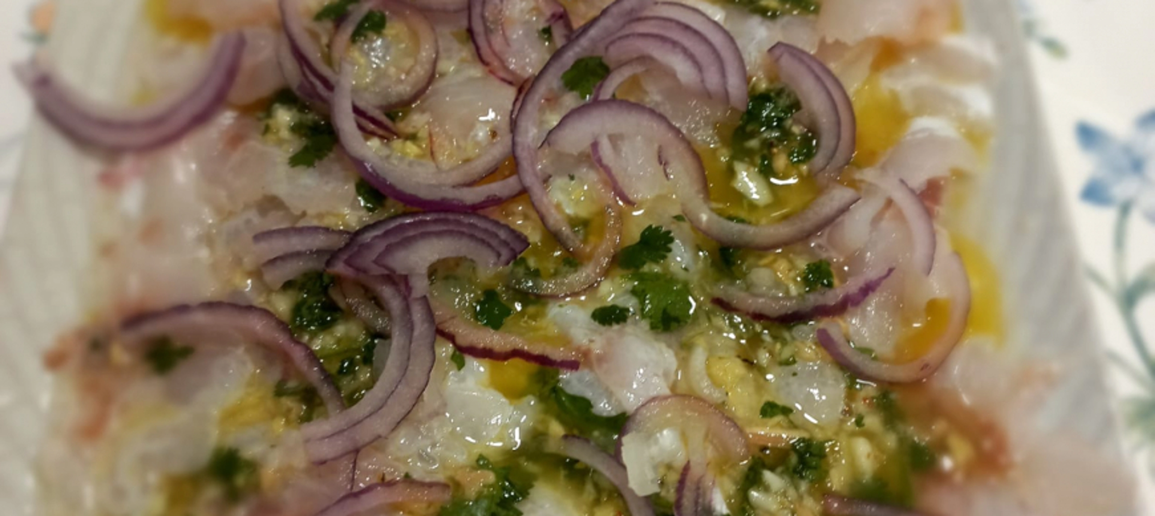 Tiradito de lubina