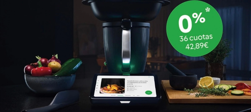 ¡Adelántate y consigue tu nueva Thermomix TM7 para Navidad al 0% de interés!