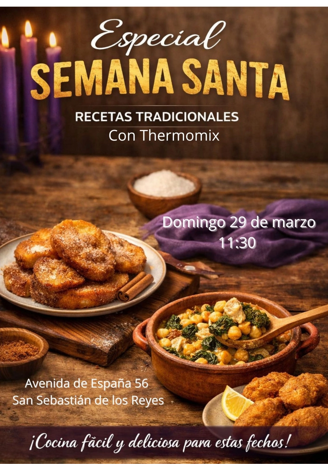 Clase especial de Semana Santa