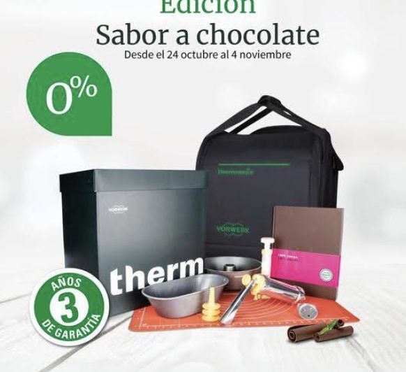 Thermomix edición especial Chocolate, con financiación sin intereses