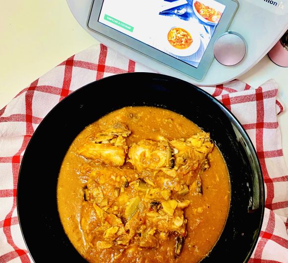 Pollo al Chilindrón en Thermomix® TM6