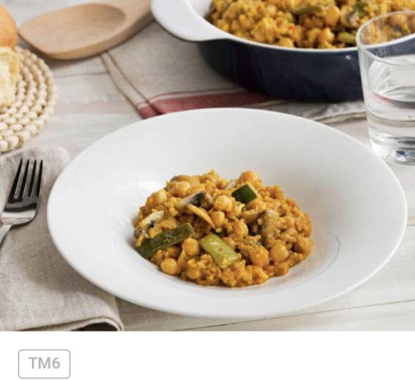 Arroz cremoso con setas