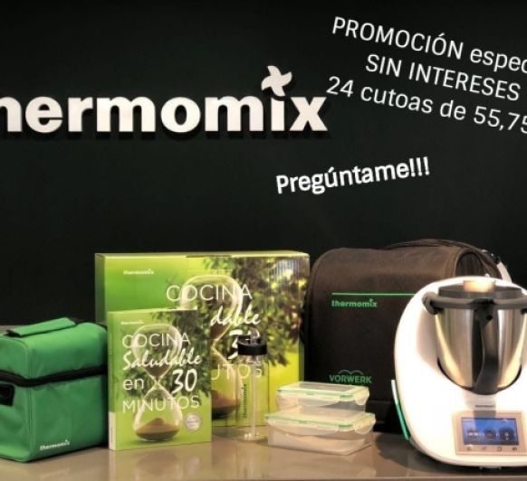 COCINA SALUDABLE EN 30 MINUTOS CON Thermomix® . SIN INTERESES.