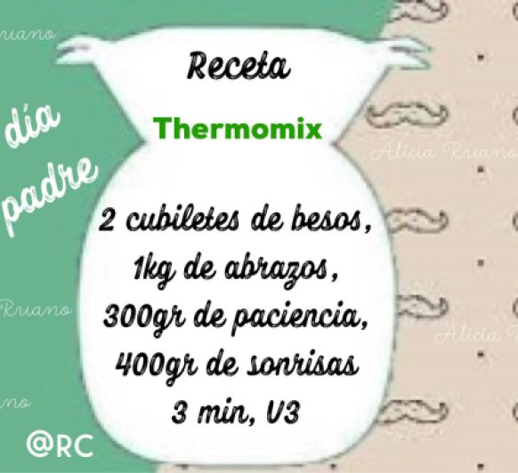 LA MEJOR RECETA PARA EL DIA DEL PADRE CON Y SIN Thermomix® , CLARO